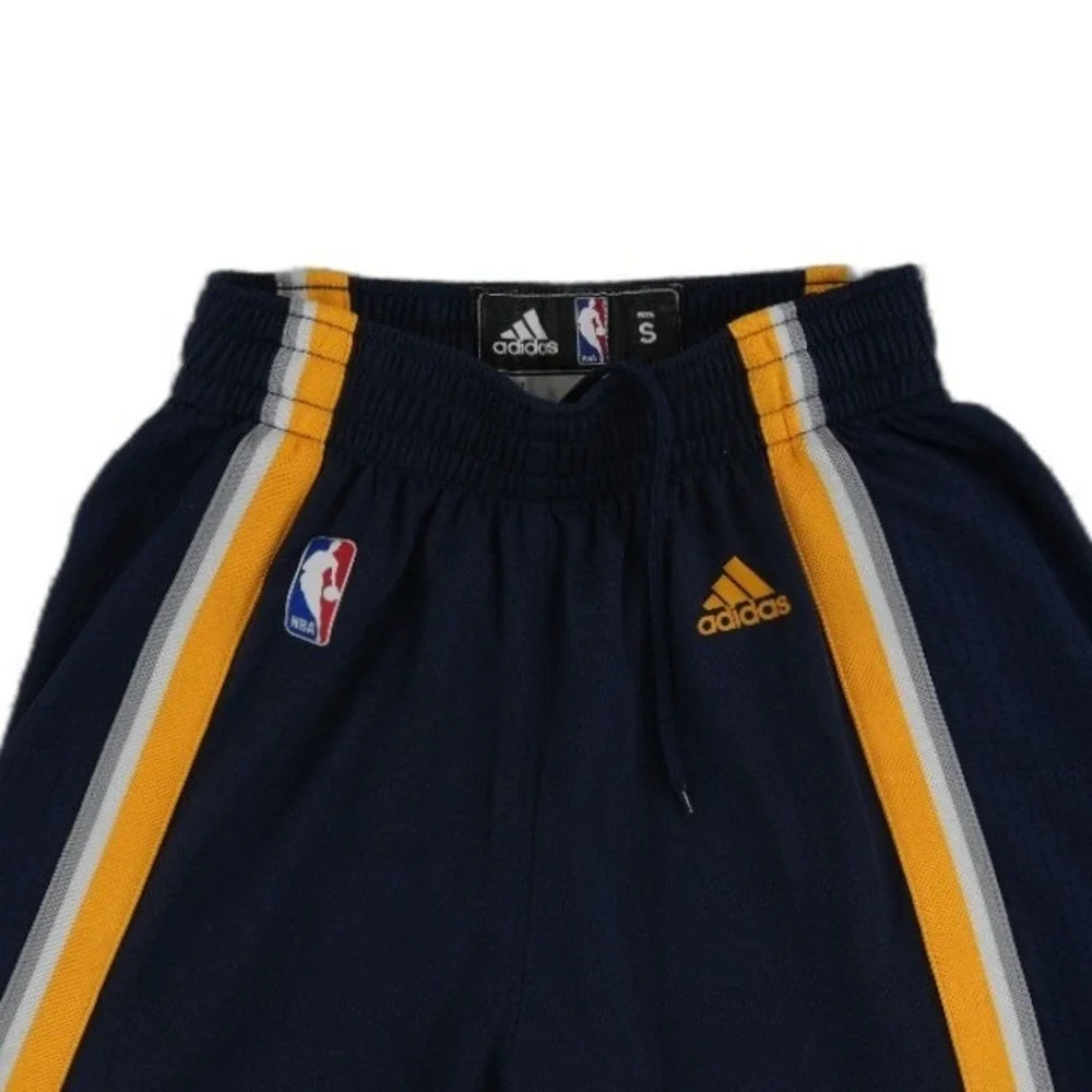 Adidas Indiana Pacers NBA Shorts Men's Size Small Navy Blue Mesh Basketball Gym